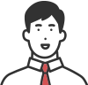 男性のアイコン